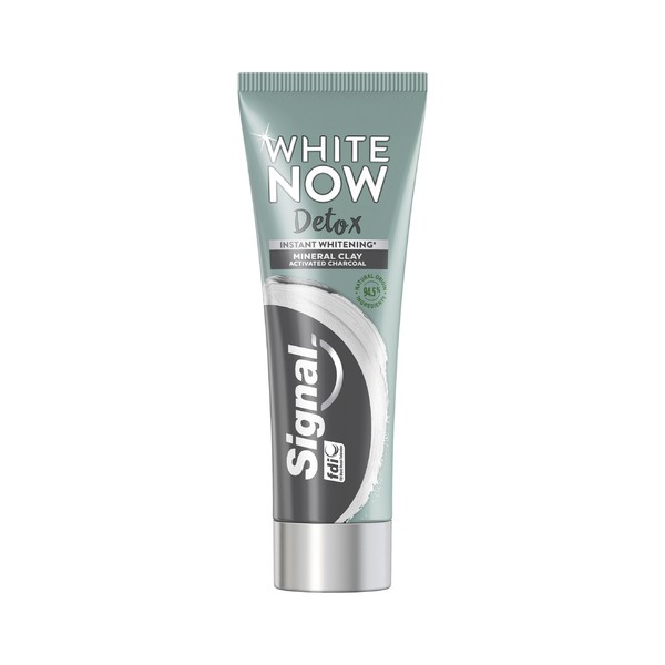 Levně Signal White Now Detox Charcoal bělicí zubní pasta 75 ml