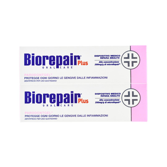 Biorepair Plus Parodontgel zubní pasta 2x75 ml