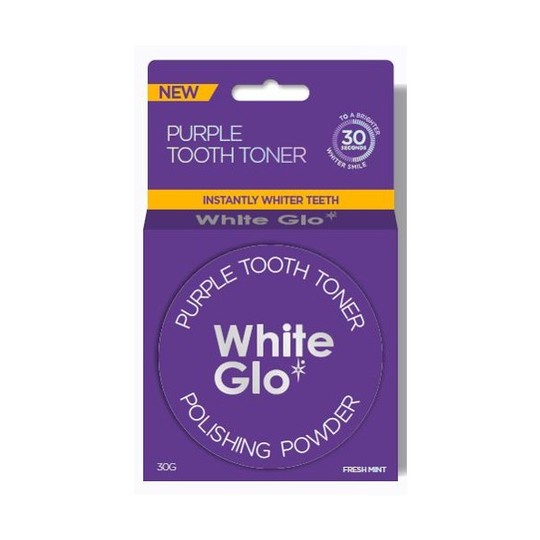 White Glo Purple bělicí zubní pudr 30 g