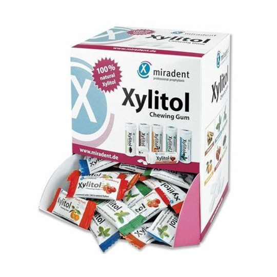 Miradent Xylitol žvýkačky MIX 200x2ks