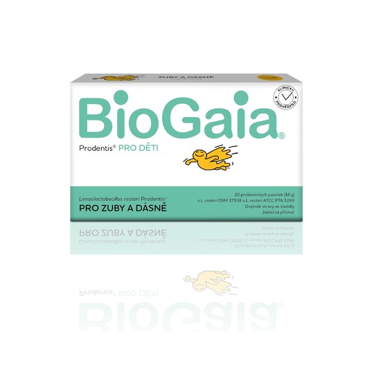 BioGaia Prodentis probiotické pastilky pro děti 20 ks