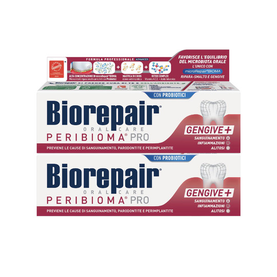 Biorepair Peribioma Pro zubní pasta 2x75 ml