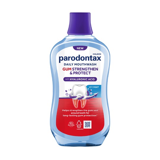 Parodontax Posílení a ochrana dásní Icy Mint ústní voda 500 ml