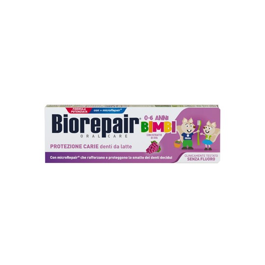 BioRepair Kids Grape 0-6 dětská zubní pasta 50 ml