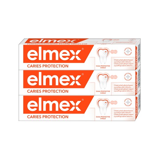 Elmex Caries Protection zubní pasta 3×75 ml