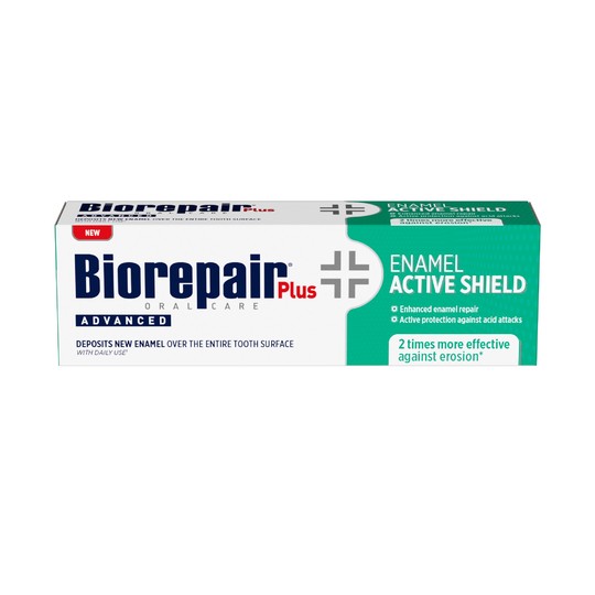 Biorepair Plus Advanced Enamel Active Shield zubní pasta 75 ml