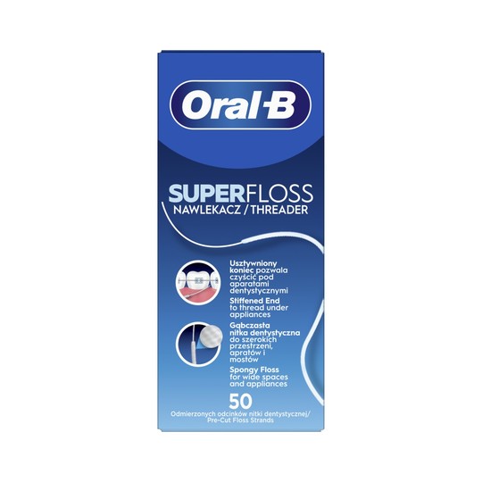 Oral-B Superfloss zubní nit 50 ks