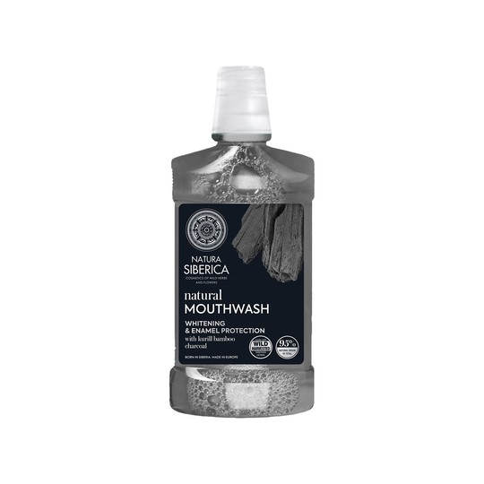 Natura Siberica Whitening & Enamel Protection ústní voda 520 ml