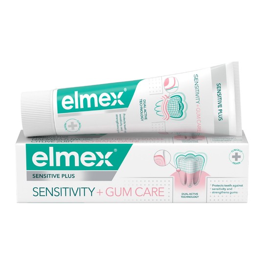 Elmex Sensitive Plus Sensitivity + Gum Care zubní pasta 75 ml