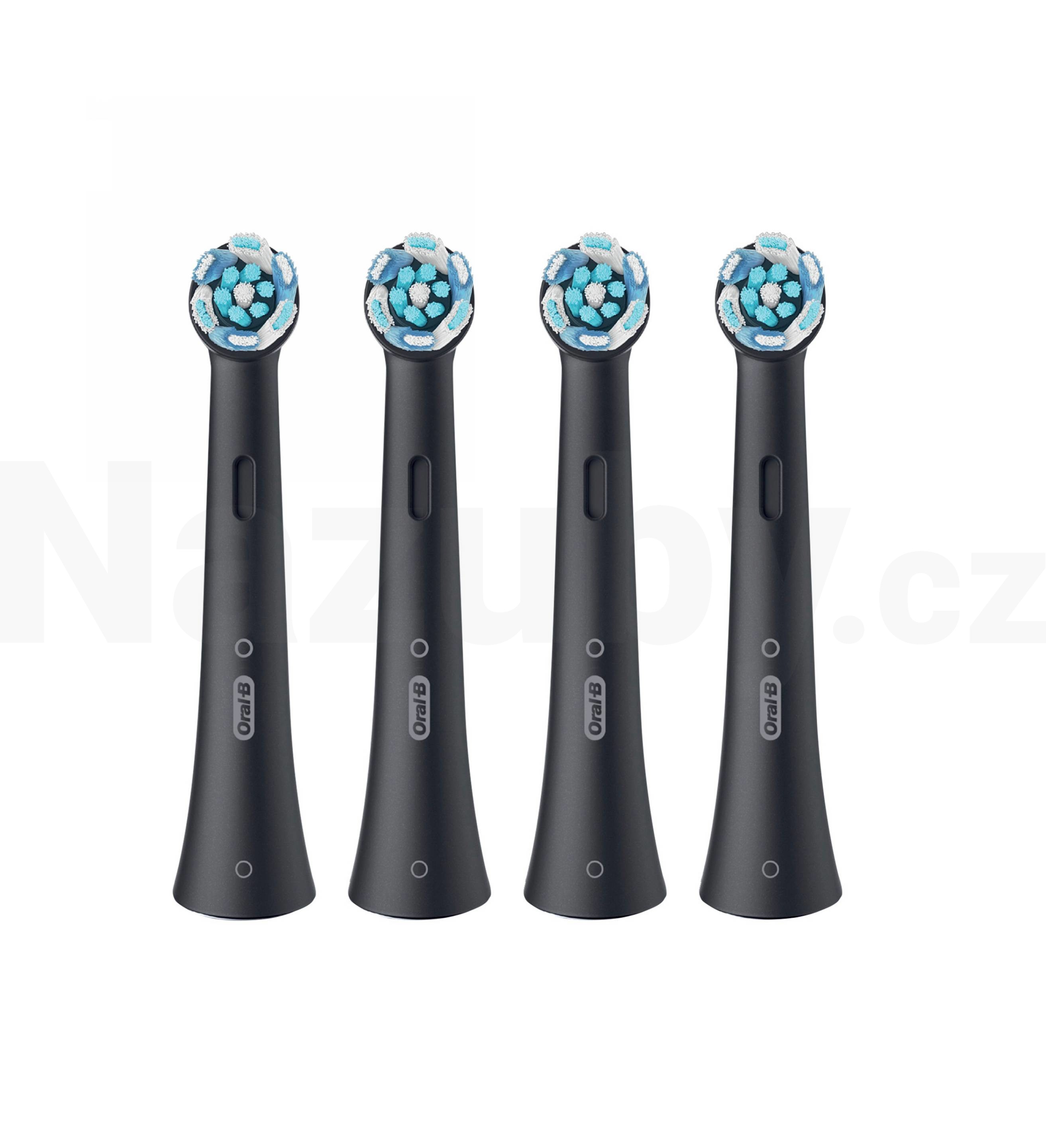 Oral-B IO Ultimate Clean Black Náhradní Hlavice 4 Ks - Nazuby.cz