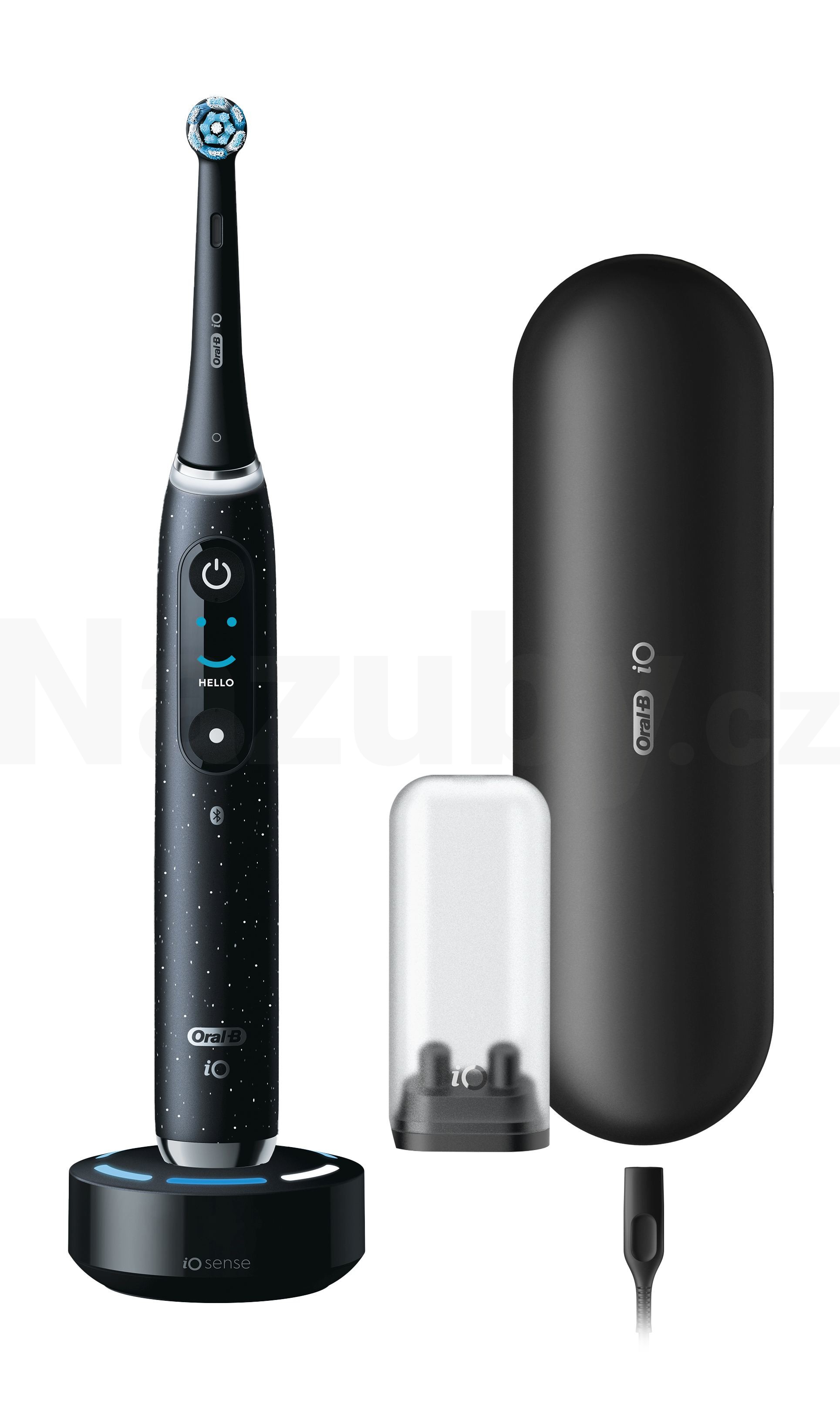 Oral-B IO Series 10 Cosmic Black Magnetický Kartáček - Nazuby.cz