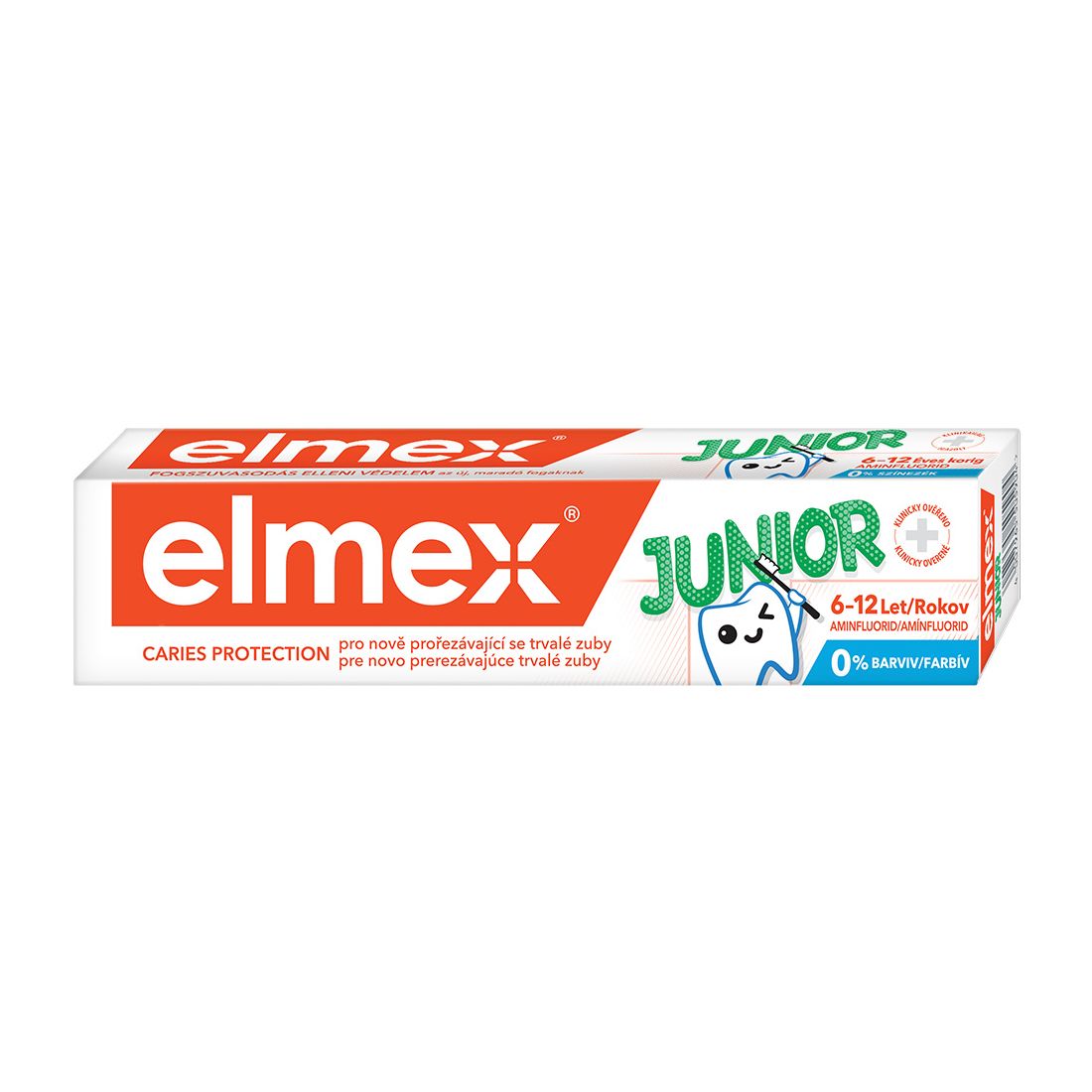 Fotografie Elmex Junior 6-12 let, 75 ml
